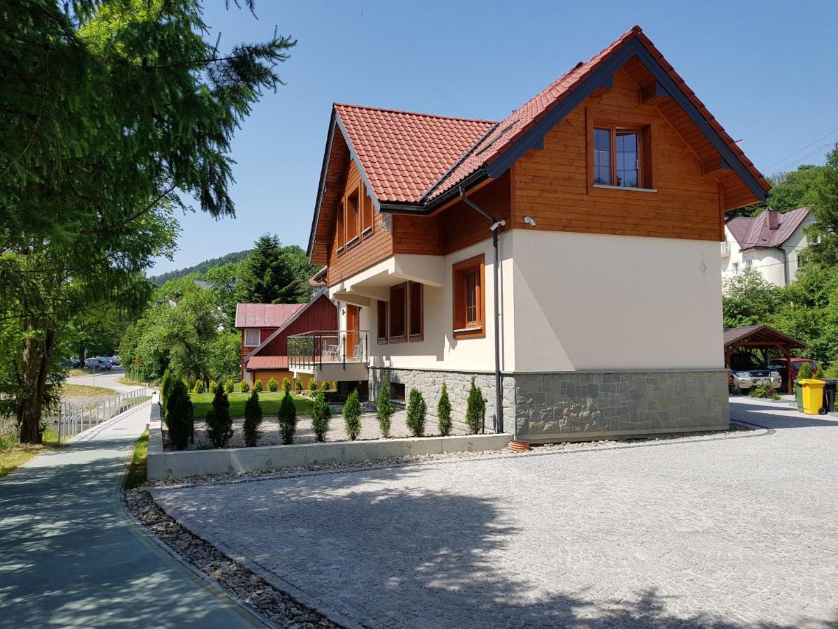 Pod Modrzewiami Lägenhet Krynica-Zdrój Exteriör bild